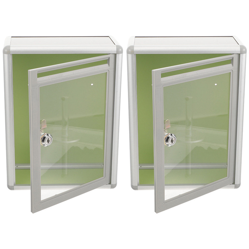 2Pcs Transparent Wall Mounted  - Home Security Letters incelemesi ve fiyatı