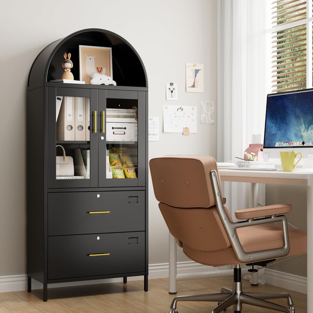 Secure Arched Metal Filing Cab - Home Security Letters incelemesi ve fiyatı