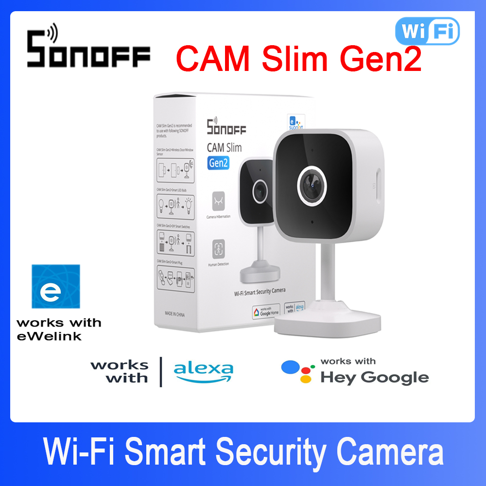 SONOFF CAM Slim Gen2 WiFi Smar - Home Security Indoor Cameras incelemesi ve fiyatı