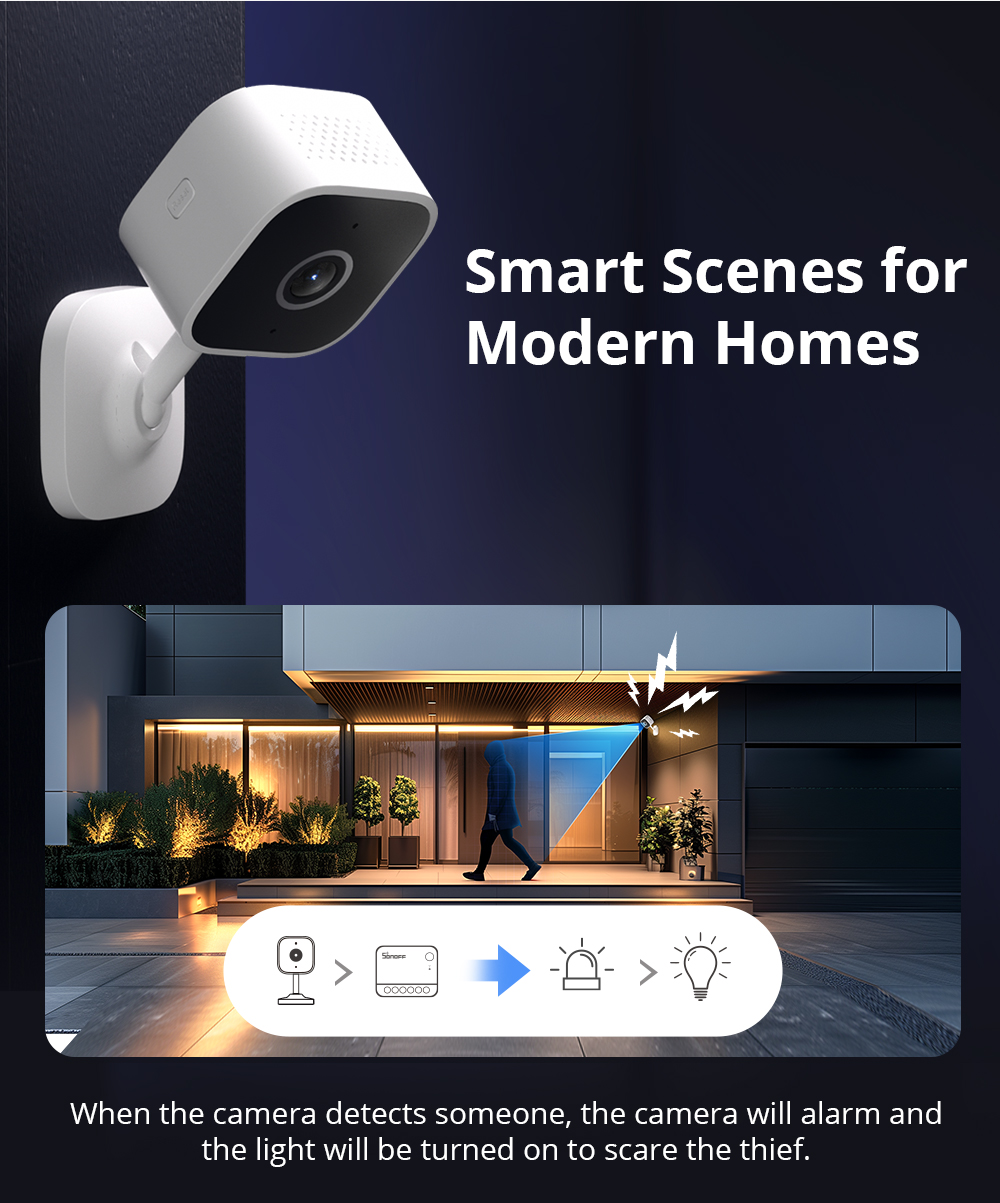 SONOFF CAM Slim Gen2 WiFi Smar - Home Security Indoor Cameras incelemesi ve fiyatı