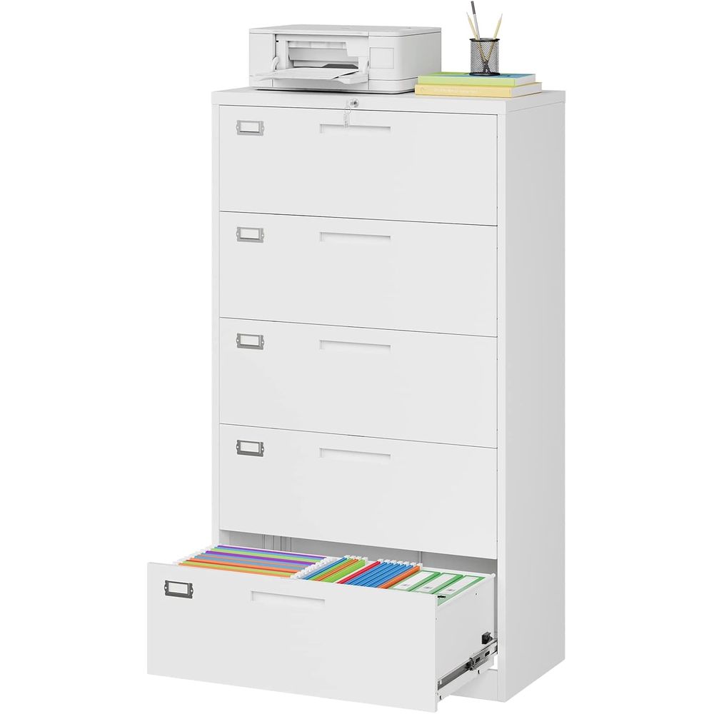 Secure 5 Drawer Metal Filing C - Home Security Letters incelemesi ve fiyatı