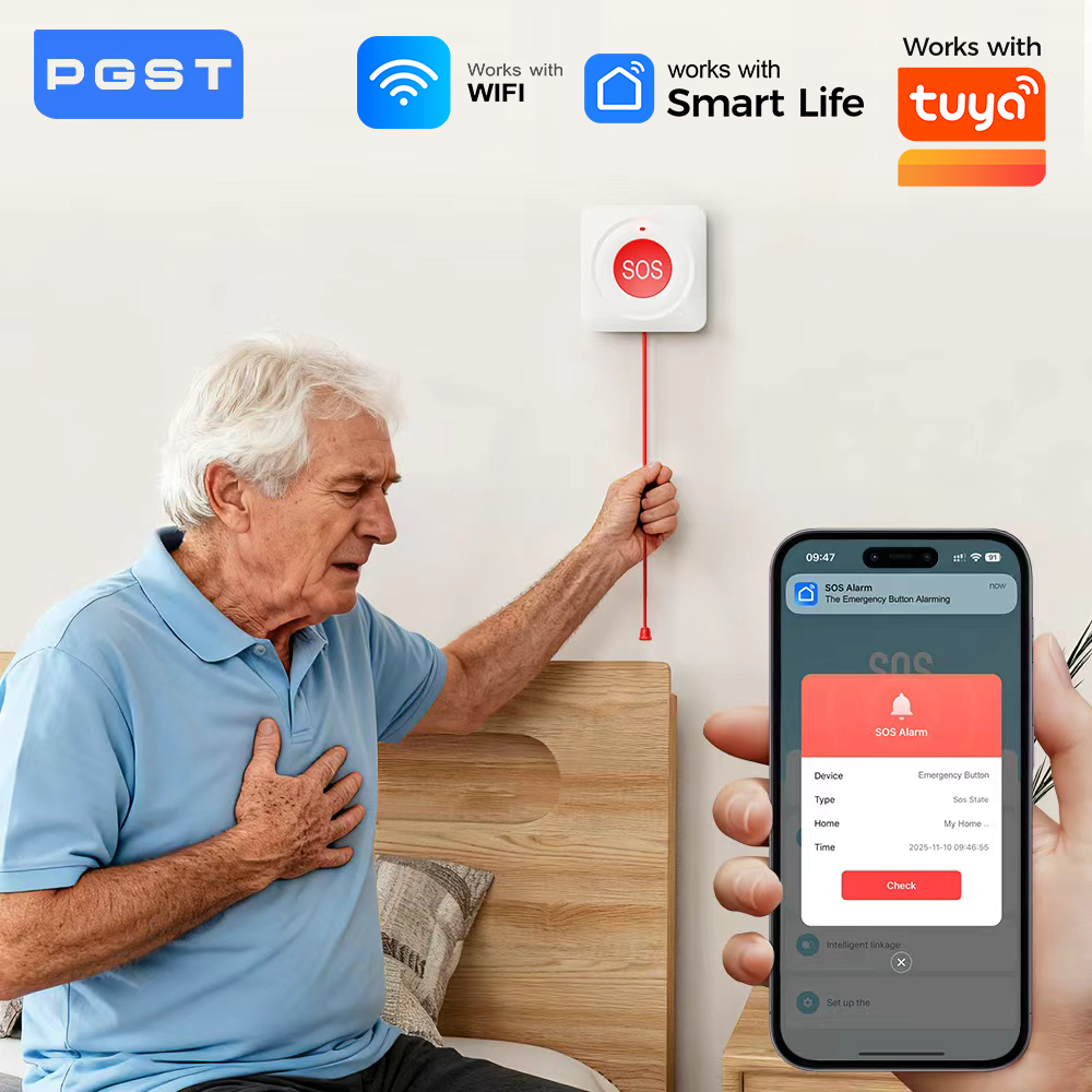 WIFI Zigbee Buttontons SOS Pus - Home Security Siren incelemesi ve fiyatı