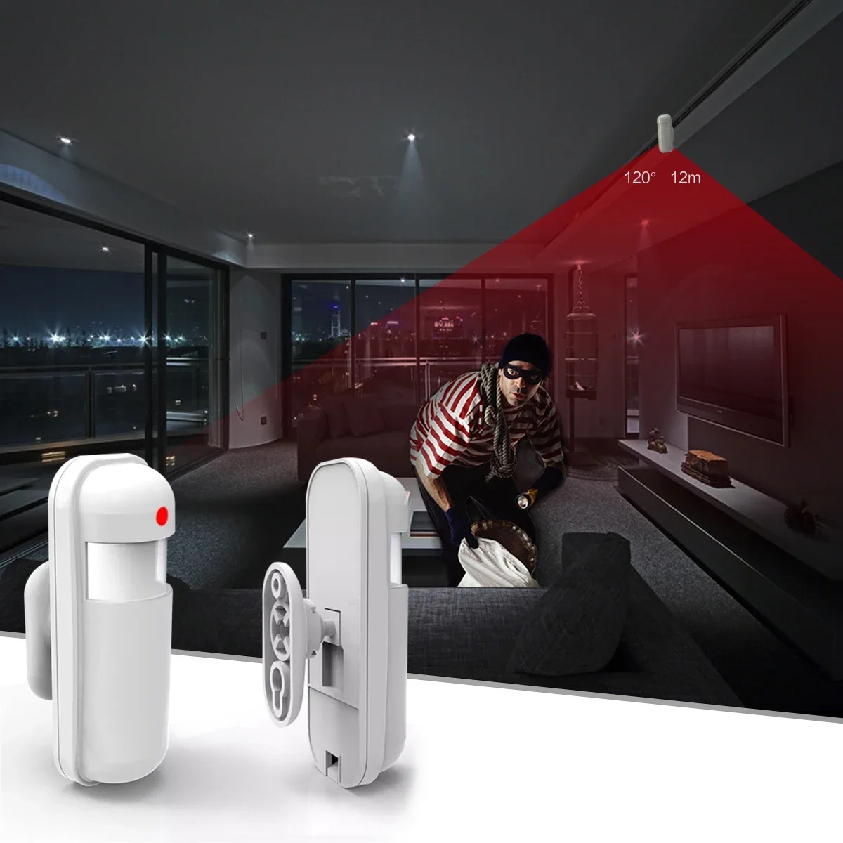 433MHz Motion Sensor Wireless  - Home Security Group incelemesi ve fiyatı