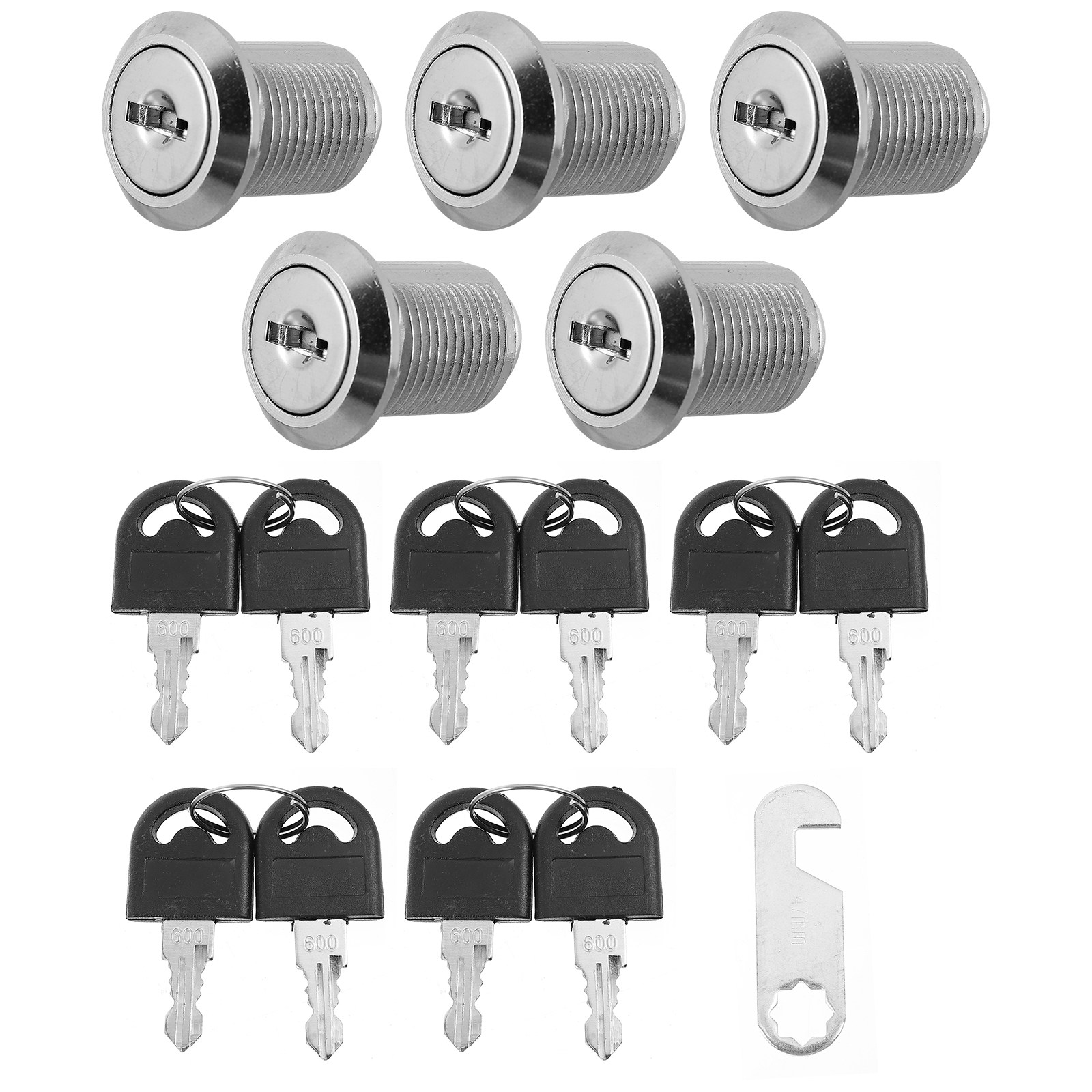 5Pcs Thickened Key Mailbox Loc - Home Security Letters incelemesi ve fiyatı