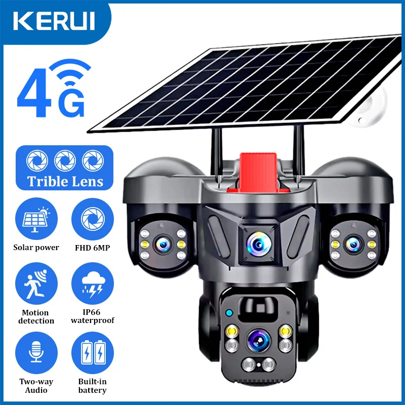 KERUI V380 Pro Outdoor PTZ 6MP - Home Security Indoor Cameras incelemesi ve fiyatı