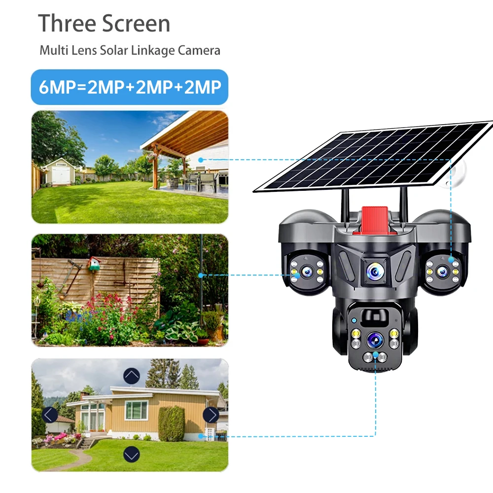 KERUI V380 Pro Outdoor PTZ 6MP - Home Security Indoor Cameras incelemesi ve fiyatı
