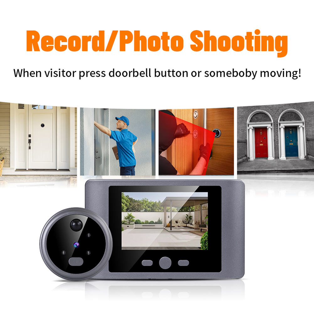 Wireless Peephole Video Doorbe - Home Security Video Systems incelemesi ve fiyatı