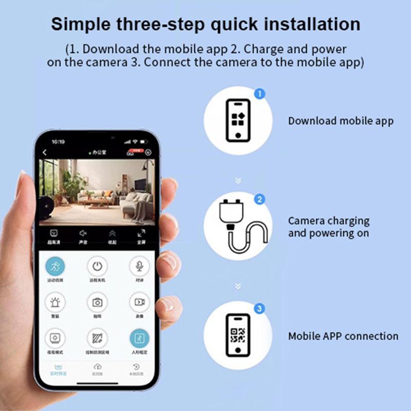 Mini 4K HD Camera WiFi Wireles - Home Security Video Systems incelemesi ve fiyatı