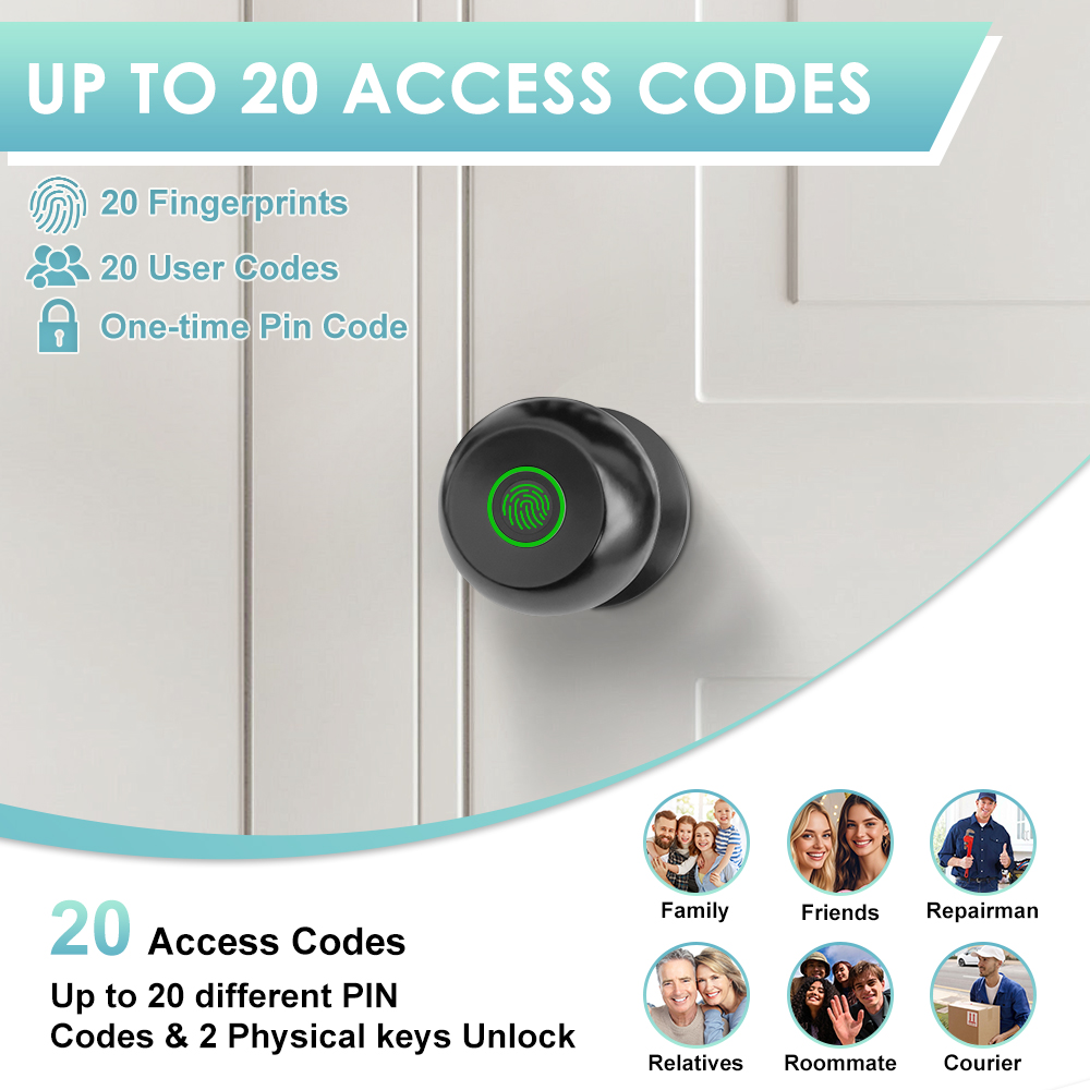 Tuya Smart Door Locks Bluetoot - Home Security Lock System incelemesi ve fiyatı