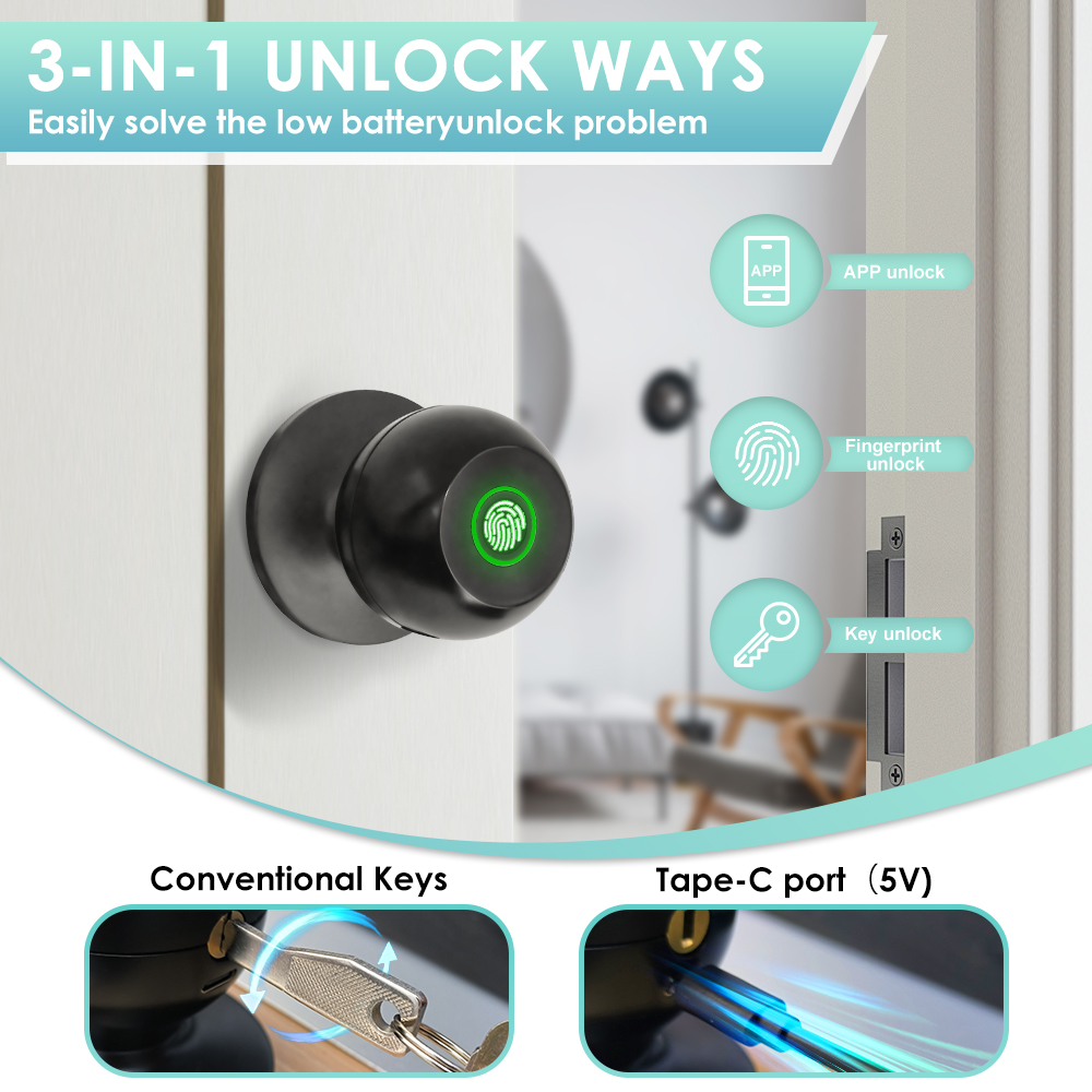 Tuya Smart Door Locks Bluetoot - Home Security Lock System incelemesi ve fiyatı