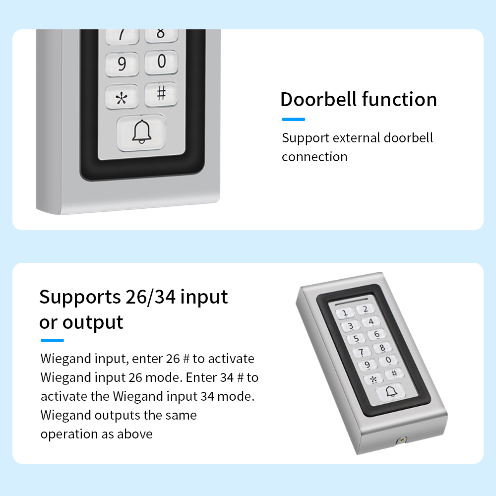 RFID Access Control System Key - Home Security Lock System incelemesi ve fiyatı