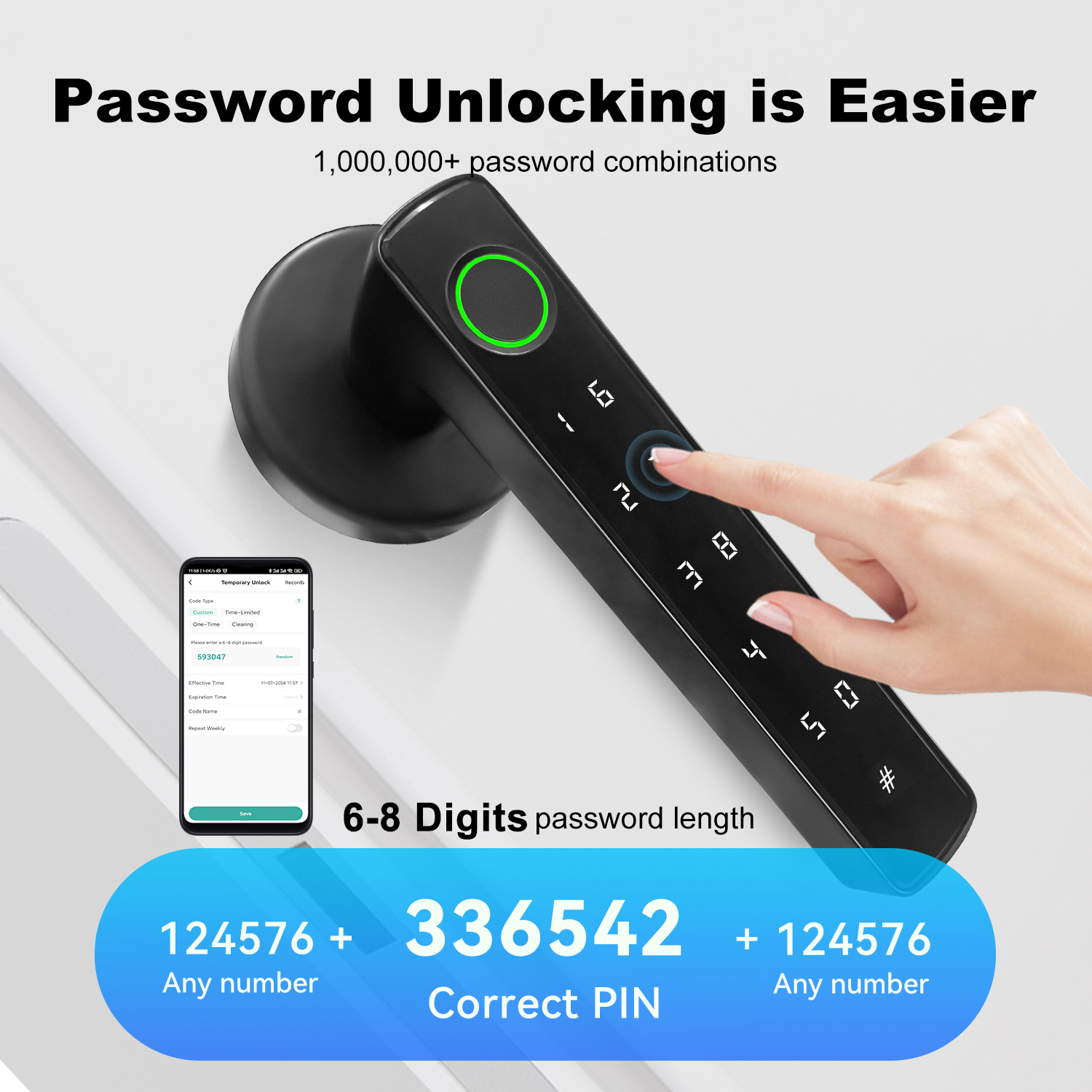 Tuya Bluetooth Fingerprint Ele - Home Security Lock System incelemesi ve fiyatı