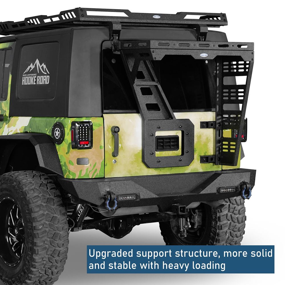 JK Tailgate Cargo Basket Rear  - Door Reinforcer Kit incelemesi ve fiyatı