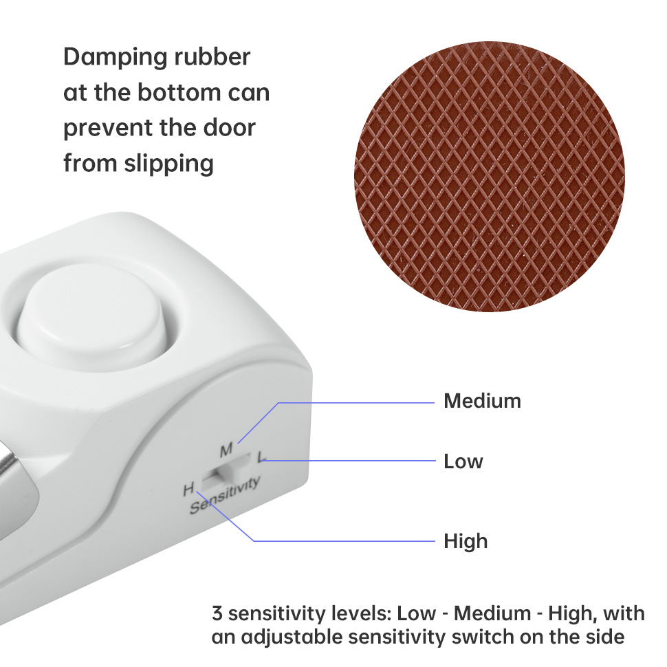FUERS Wireless Door Stop Alarm - Home Security Lock System incelemesi ve fiyatı