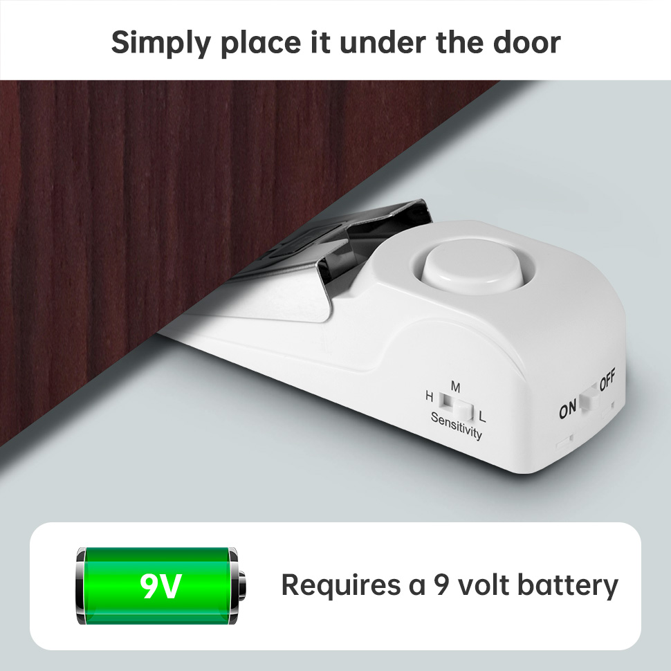 FUERS Wireless Door Stop Alarm - Home Security Lock System incelemesi ve fiyatı