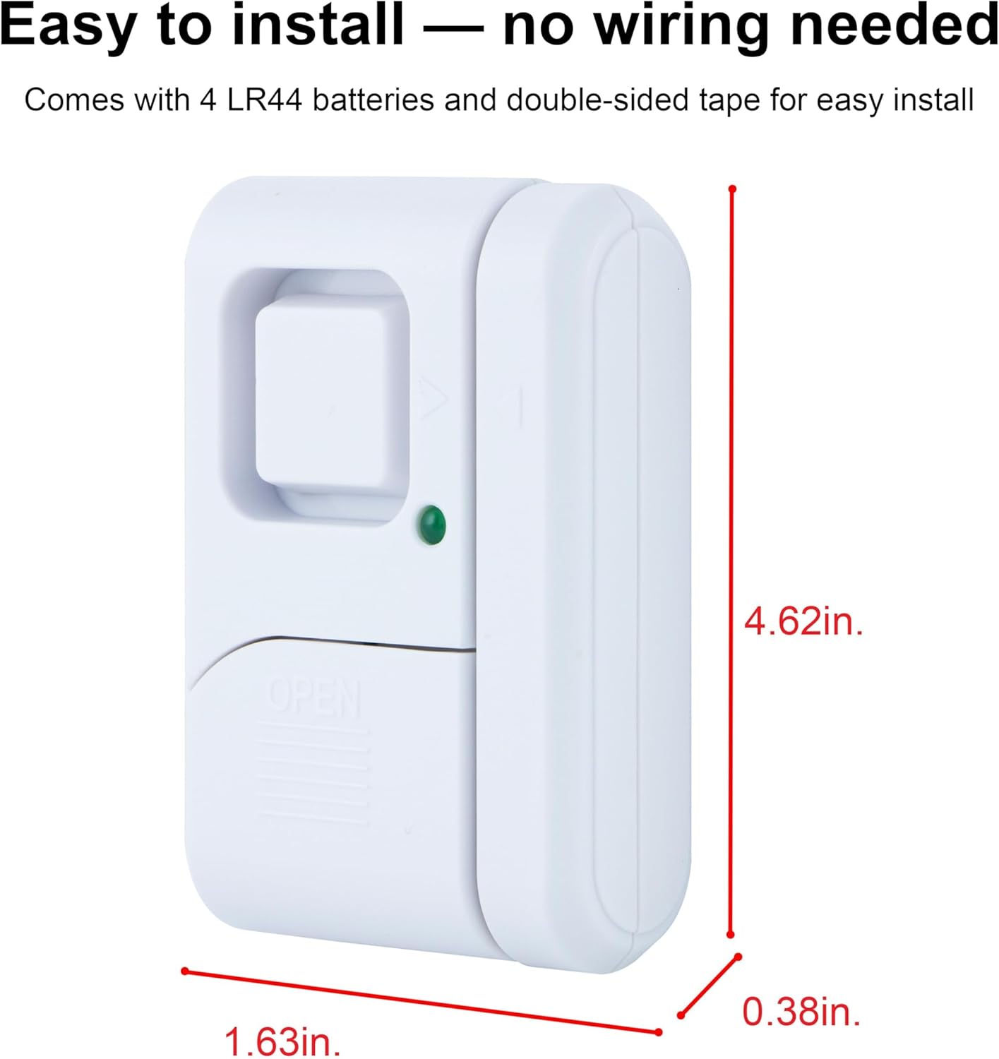Wireless Door and Window Alarm - Home Security For Apartments incelemesi ve fiyatı