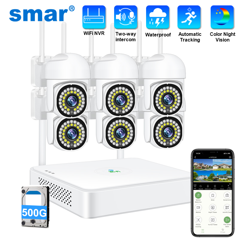 Smar 3MP Wireless CCTV Securit - Home Security Indoor Cameras incelemesi ve fiyatı