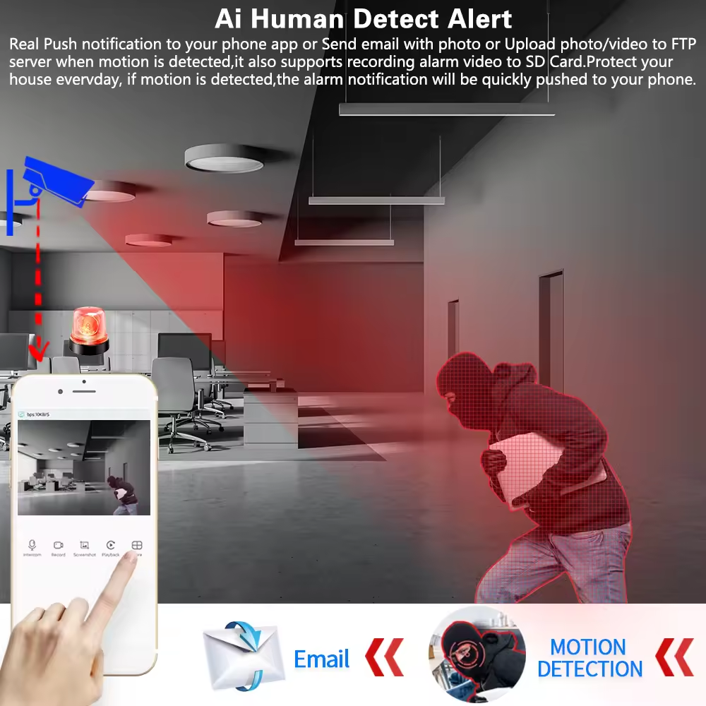 5MP 16PCS AHD Security Camera  - Home Security Video Systems incelemesi ve fiyatı