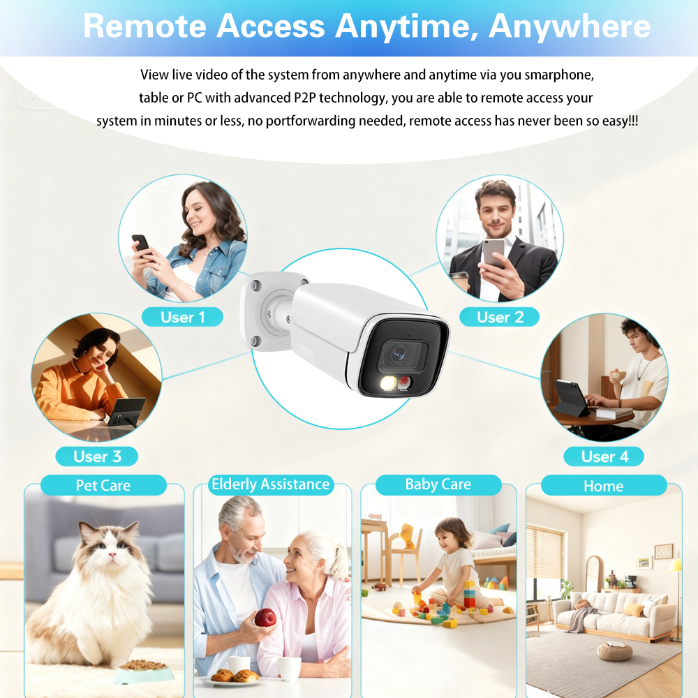 4K 8CH Tuya Smartlife Home POE - Home Security Video Systems incelemesi ve fiyatı