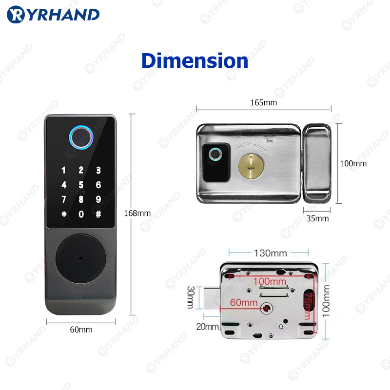 Tuya Smart lock Waterproof Wif - Home Security Group incelemesi ve fiyatı