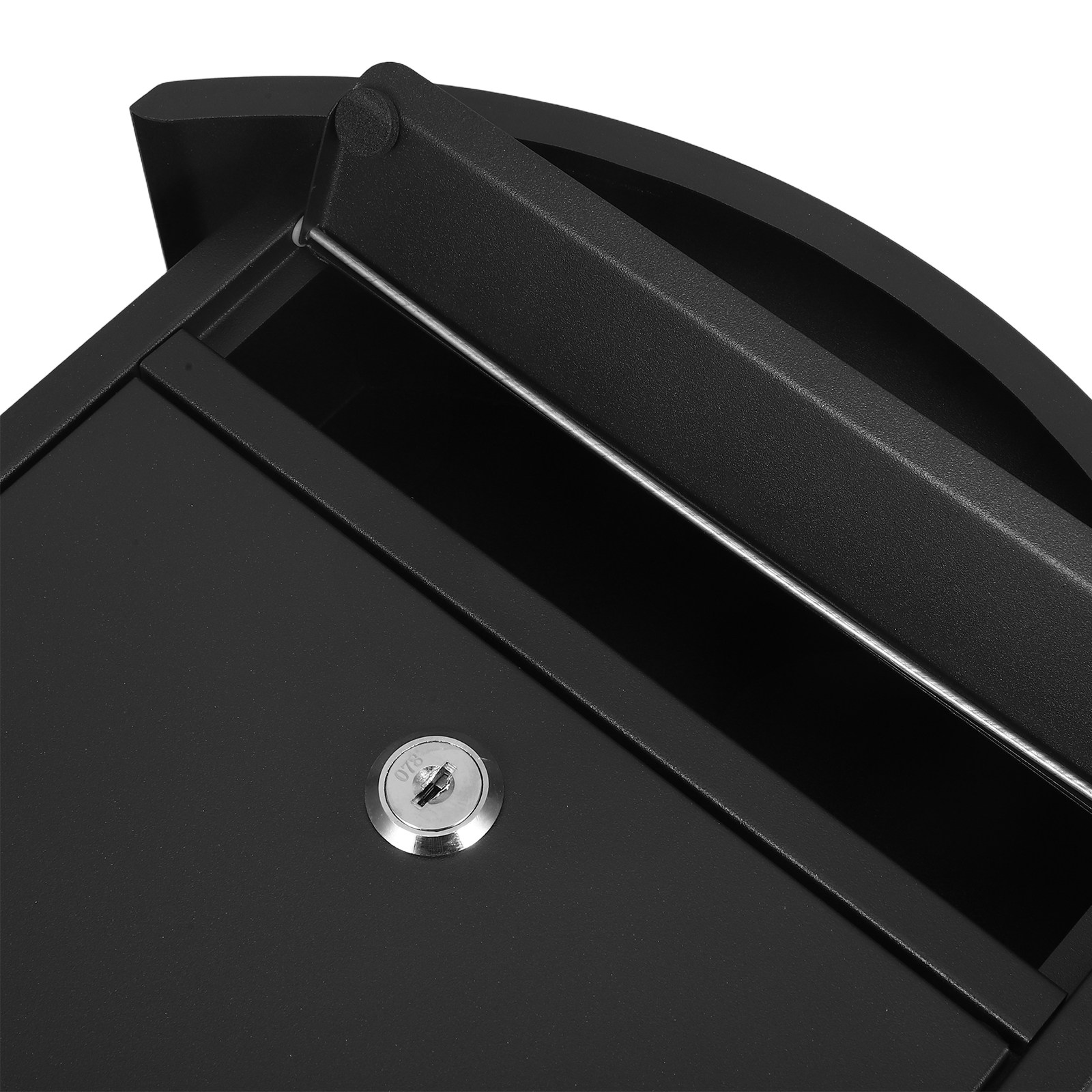 Black Lockable Wall Mailbox Ke - Home Security Letters incelemesi ve fiyatı