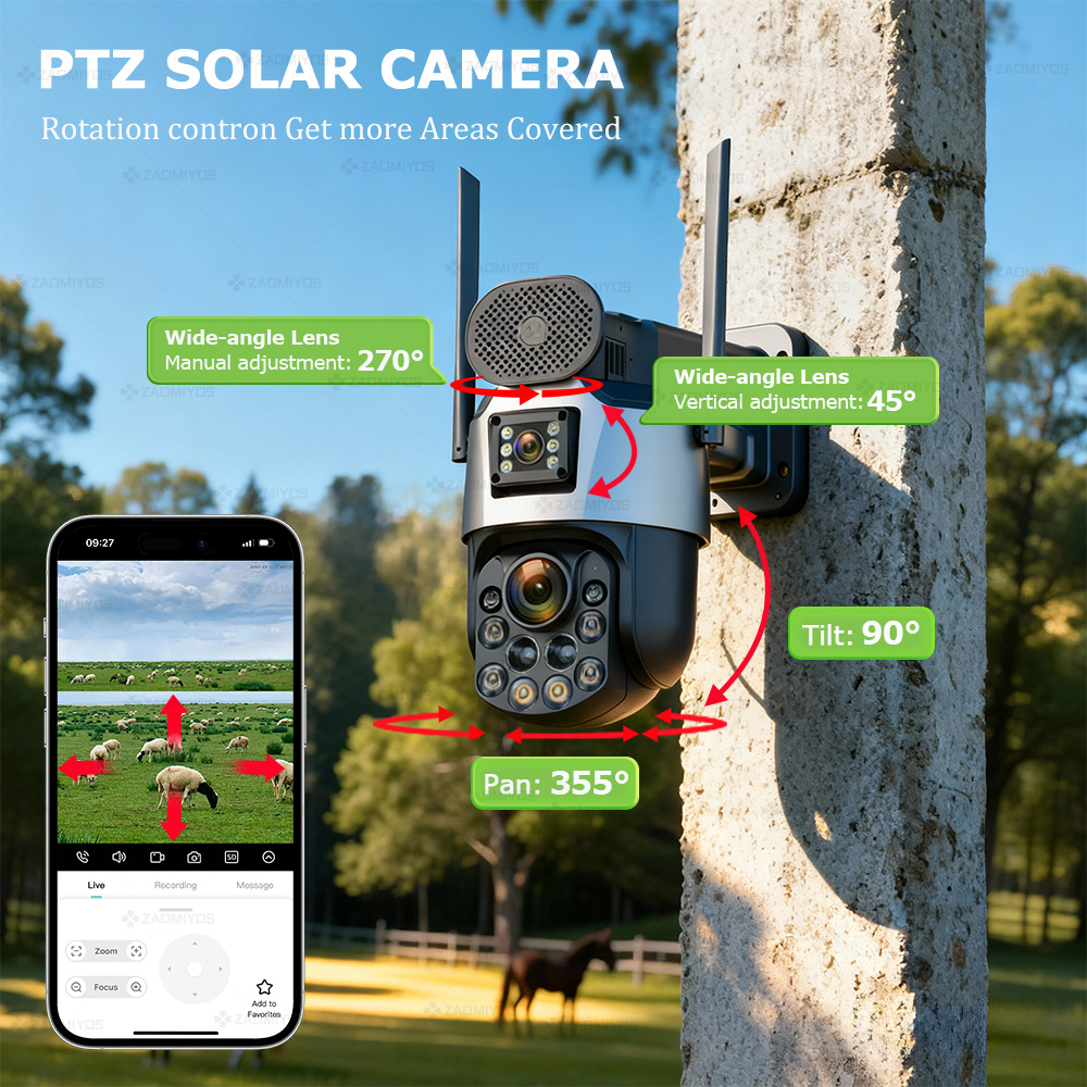 Dual Lens Home Outdoor Surveil - Home Security For Apartments incelemesi ve fiyatı