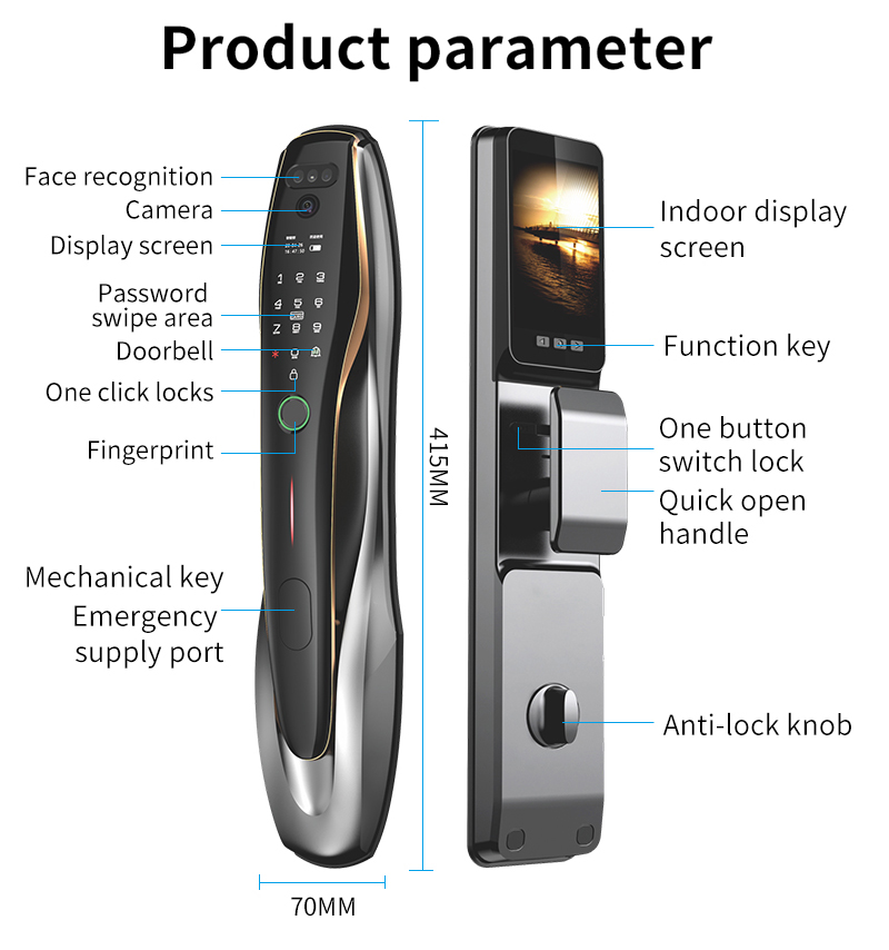 TYSH Tuya Security Fingerprint - Home Security Indoor Cameras incelemesi ve fiyatı