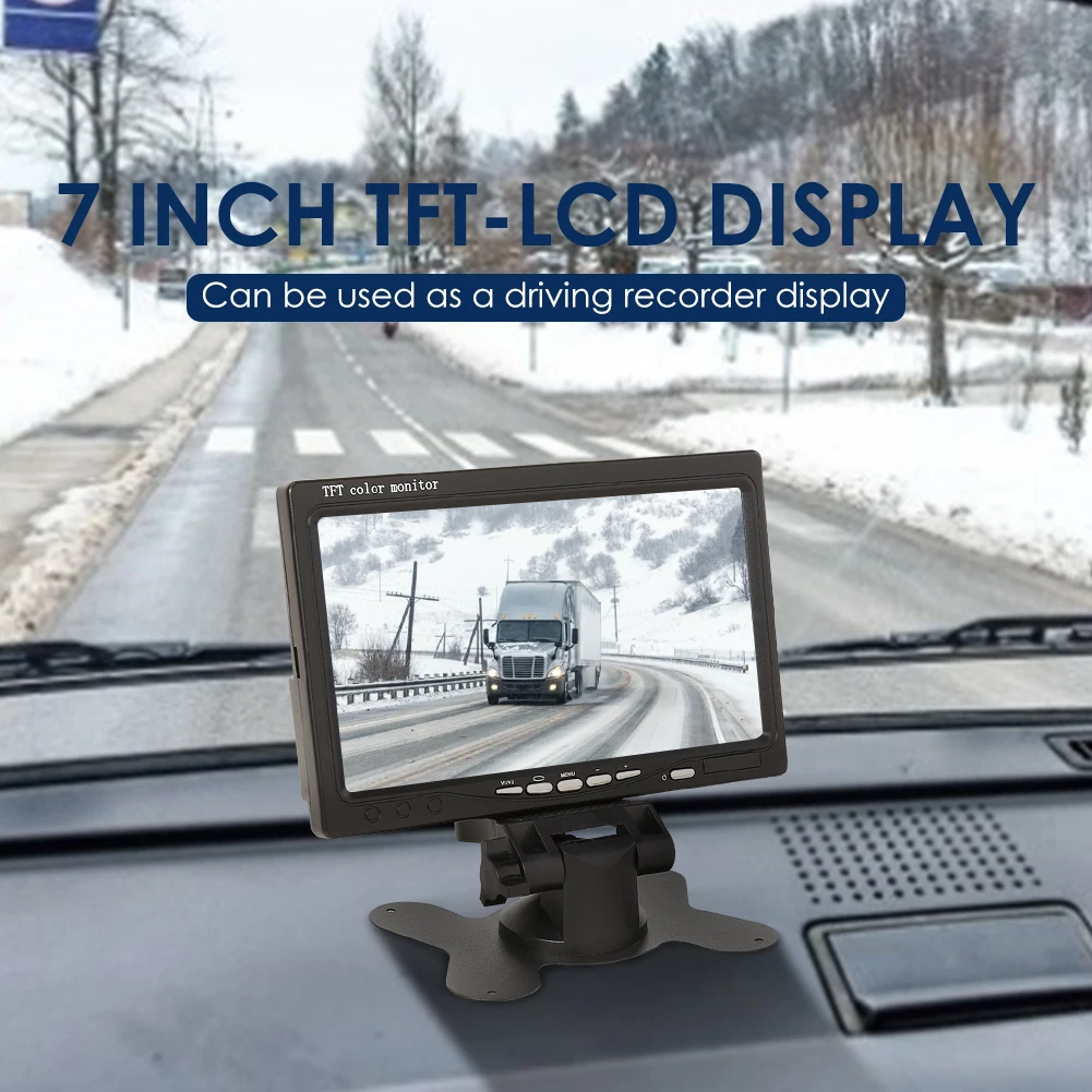 7 Inch Car Monitor TFT LCD Dis - Home Security Video Systems incelemesi ve fiyatı